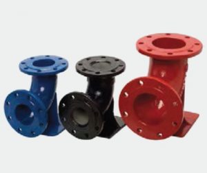 Doppia flangiato  duckfoot curva N