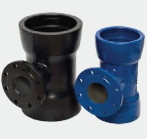 Doppia tee presa con flangia ramo MMA